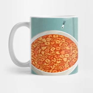 Social Media Soup Mug